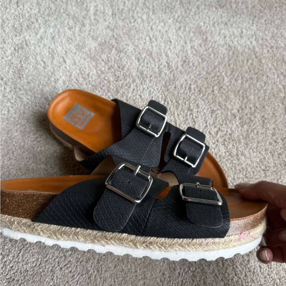 Dolce Vita Carther Sandal black size 8.5 - Picture 3 of 7